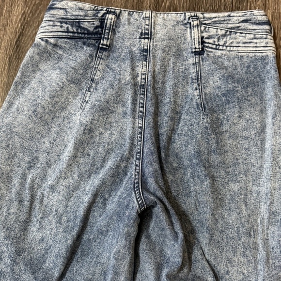 Vtg Z Cavaricci Jeans Women's High Rise Pleated Tapered Baggy Harem 80s Size 31 - Picture 7 of 11